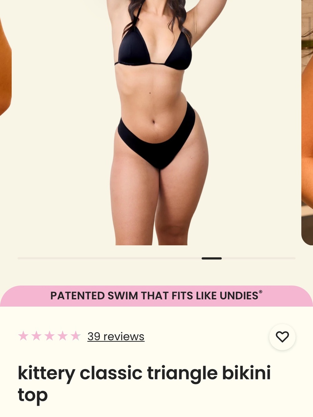 Onewith Kittery Classic Triangle Bikini Top